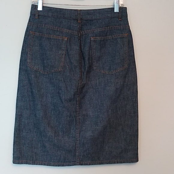 Caslon lightweight denim skirt - Picture 2 of 5